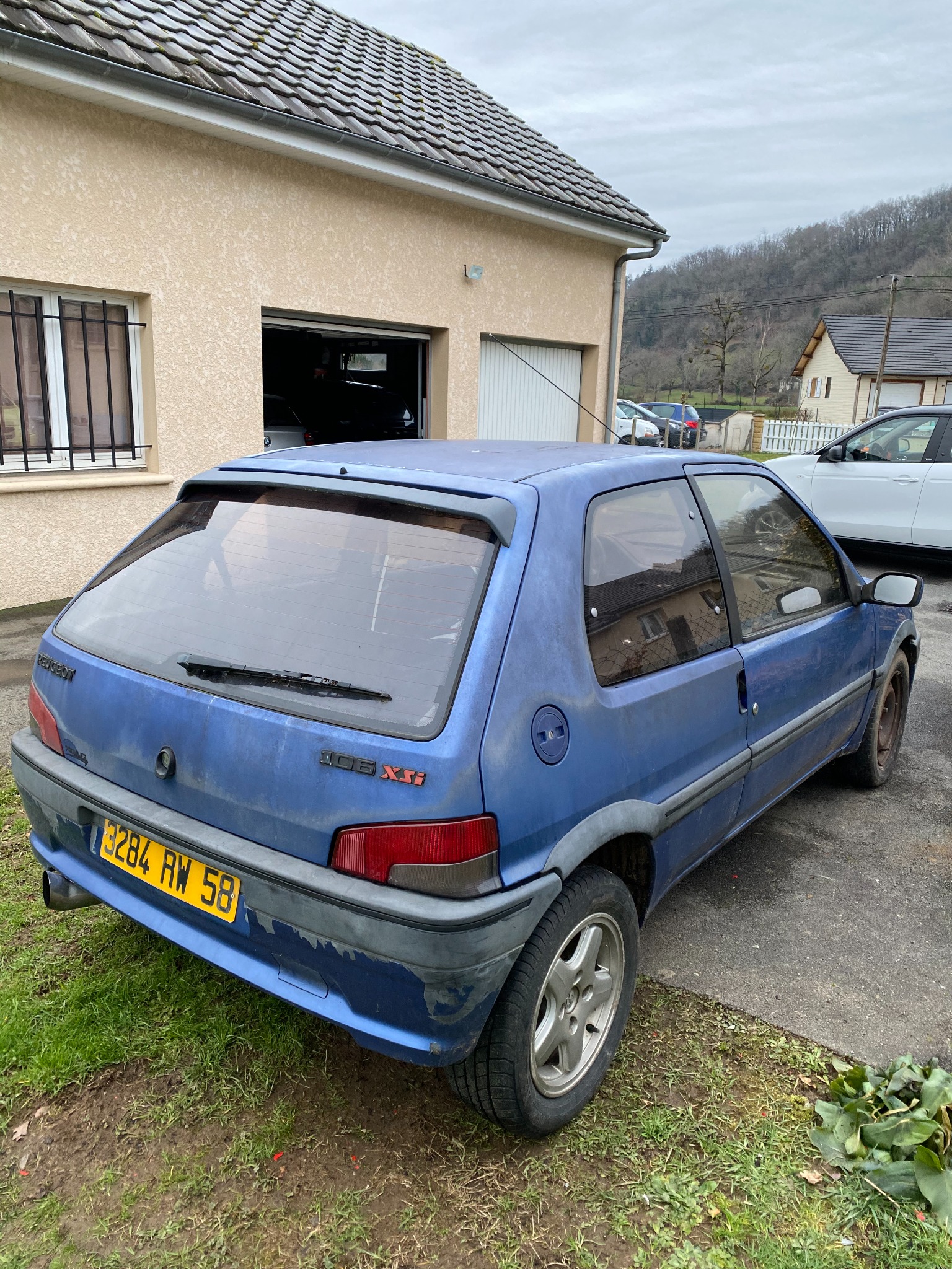 Peugeot 106 XSI avant restauration